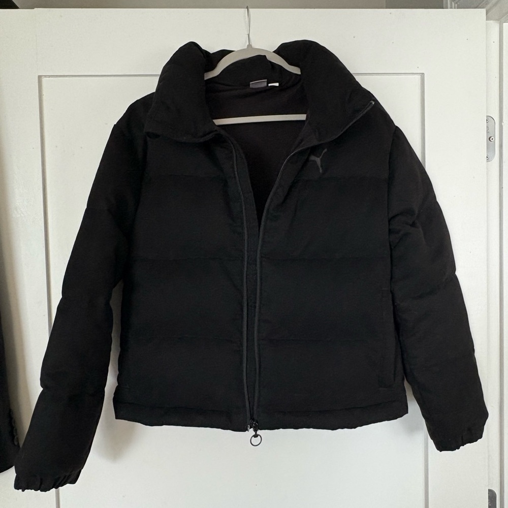 Puma Women's Classic Black Puffer Coat